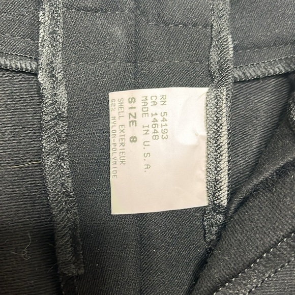 Bogner Black High Waisted Ski Snow Stirrup Wool Pants Women's Size 8 - Picture 5 of 6